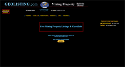 Desktop Screenshot of geolisting.com